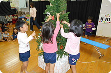 クリスマス会の様子